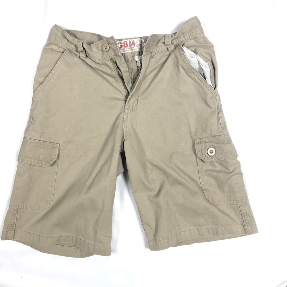 G & M Boys Rugged & Washed Out Shorts